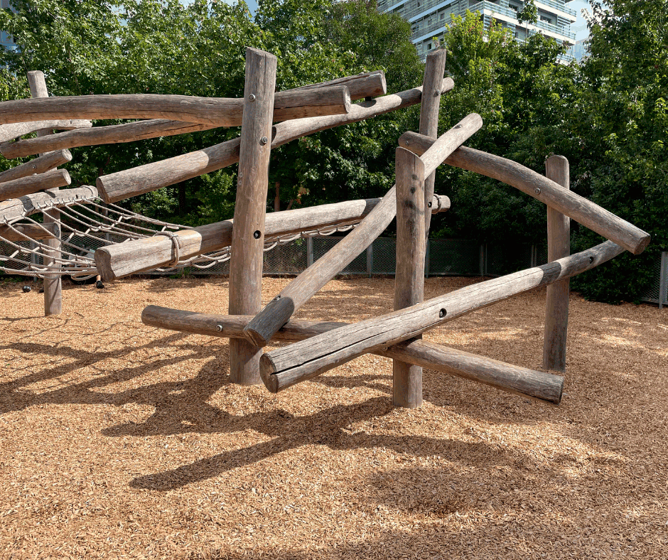 Sol amortissant pour aire de jeux