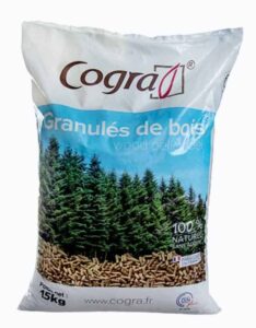Sac de granulé de bois Français cogra